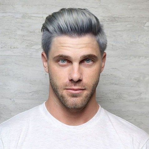 Silver Hair Men Rock With Style In 2023  Mens Haircuts